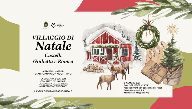 Villagio di Natale: mercatini al Castello di Giulietta