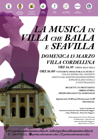 Concerto: La Musica in Villa che Balla e Sfavilla