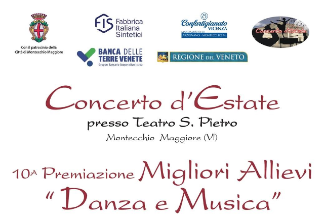 Concerto d'Estate - 10a Premiazione Migliori Allievi "Danza e Musica"