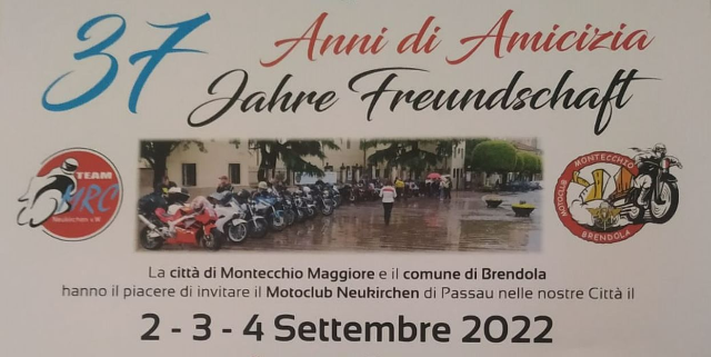 Montecchio Maggiore ospita il Motoclub di Neukirchen