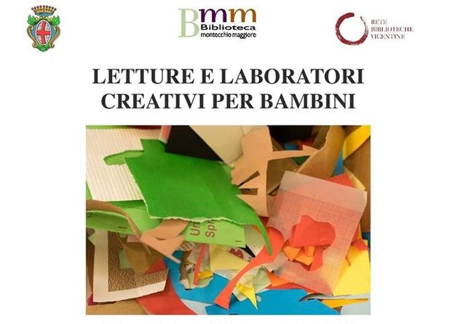 Letture e laboratori creativi per bambini in biblioteca 